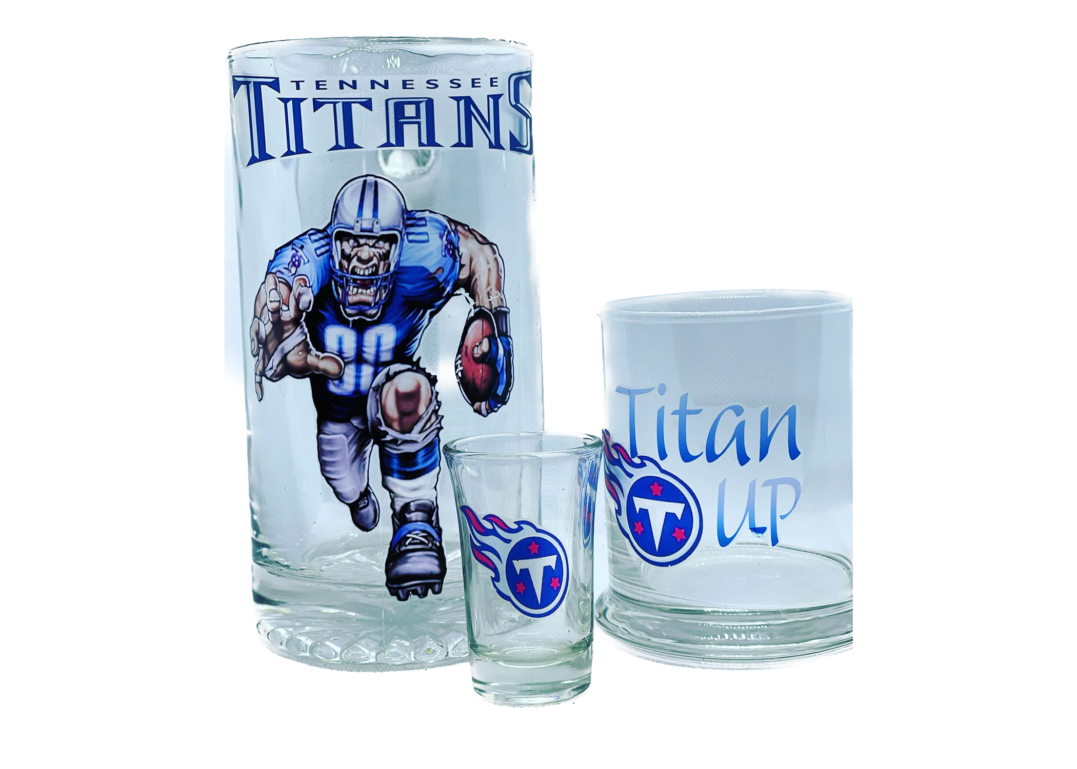 NFL Tennessee Titans Shot Glass, NEW (Logo)